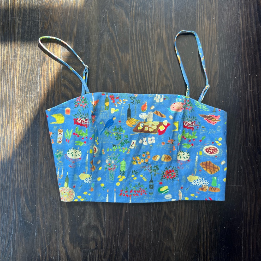 Completely sold out everywhere Rhode Picnic Crop Top